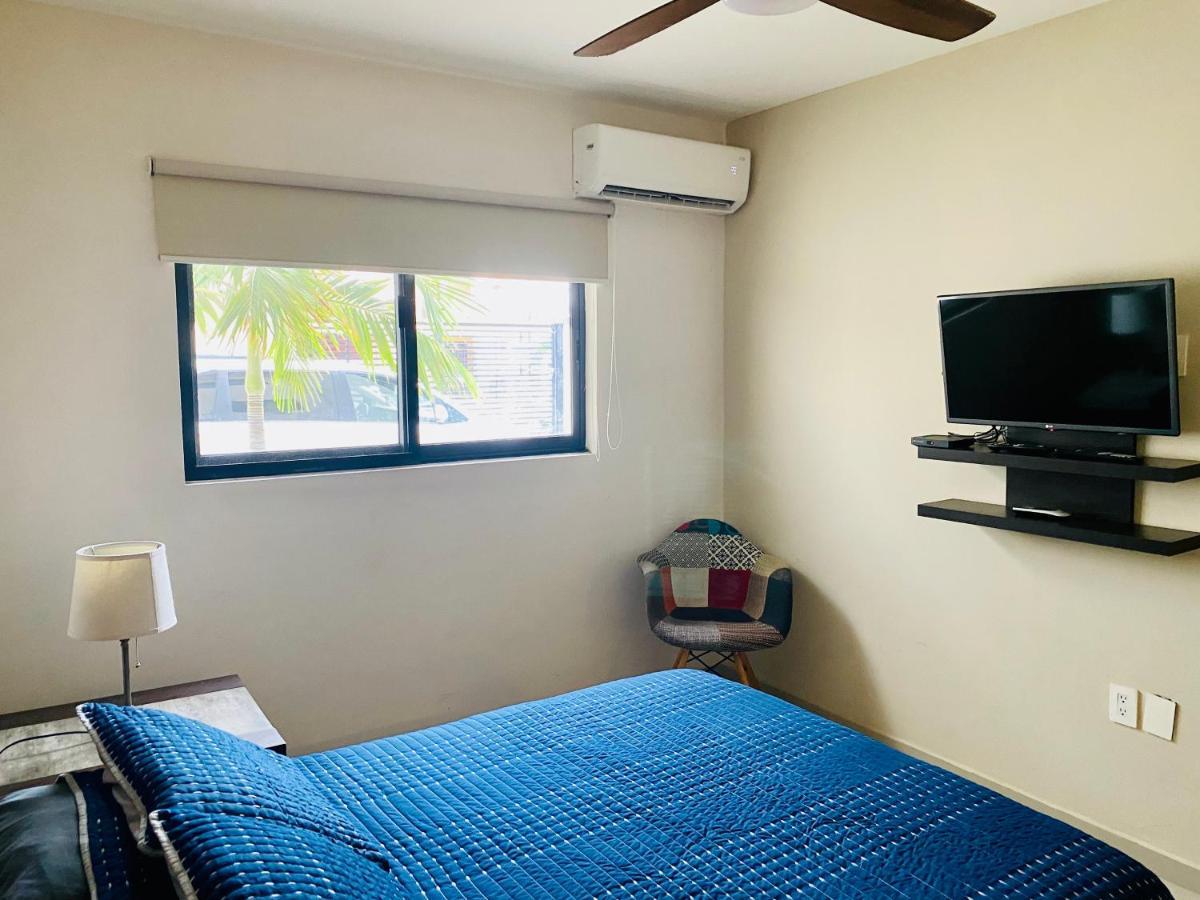 Departamento Muy Cerca De La Playa En Condominios La Paz 마사틀란 외부 사진